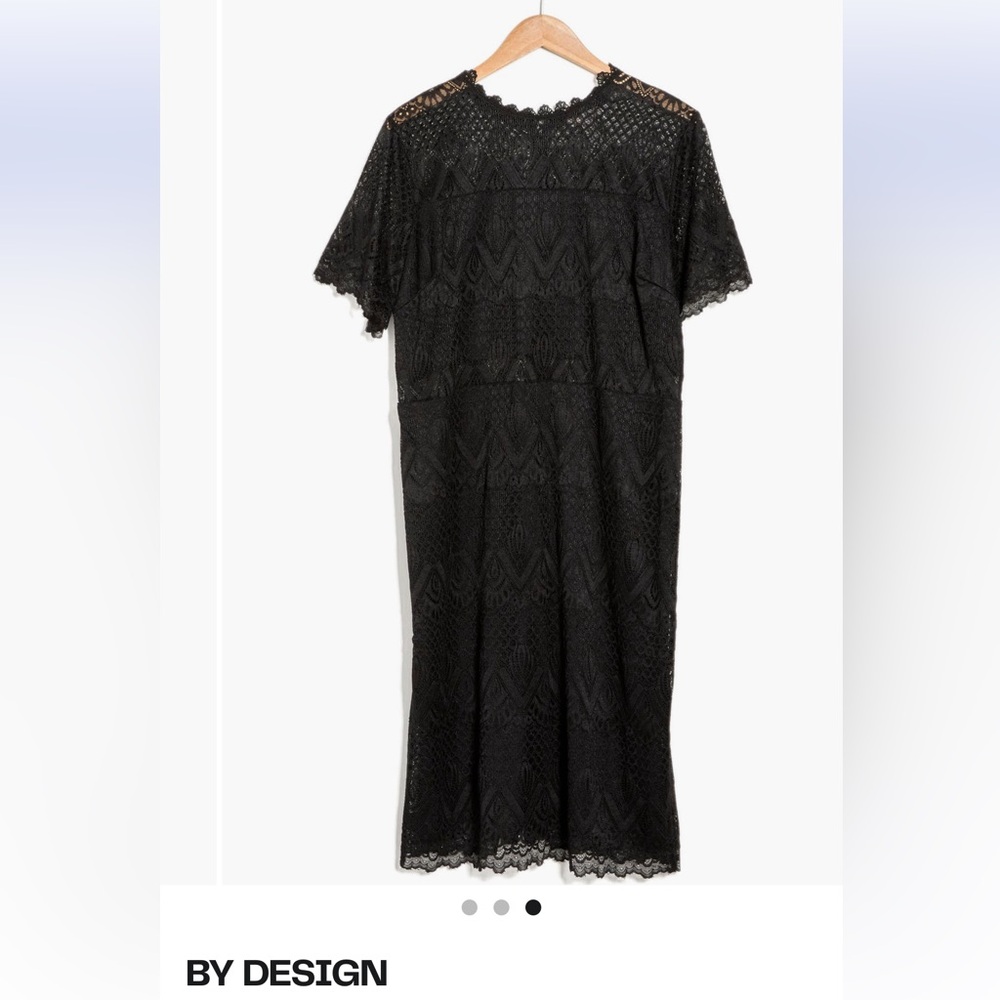 Elegant Black Lace Dress